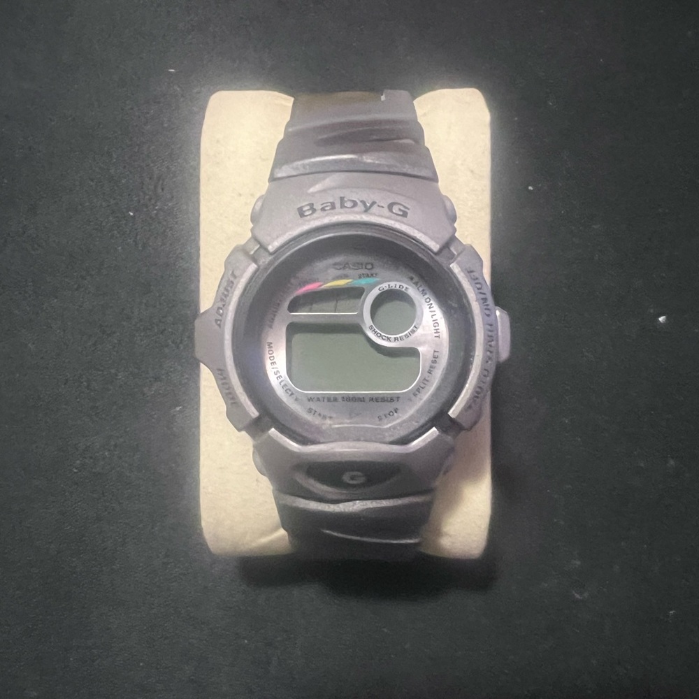 Woman’s Casio Baby-G Black and Gray Digital Watch